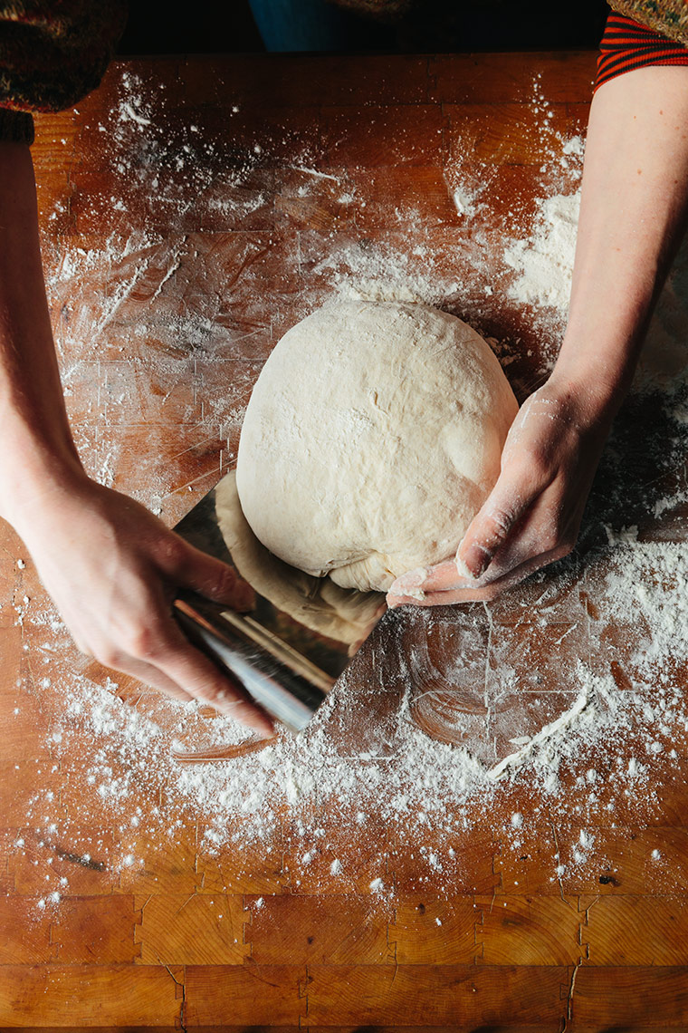 Kristin Teig Photography | Making bread at Salt Water Farm