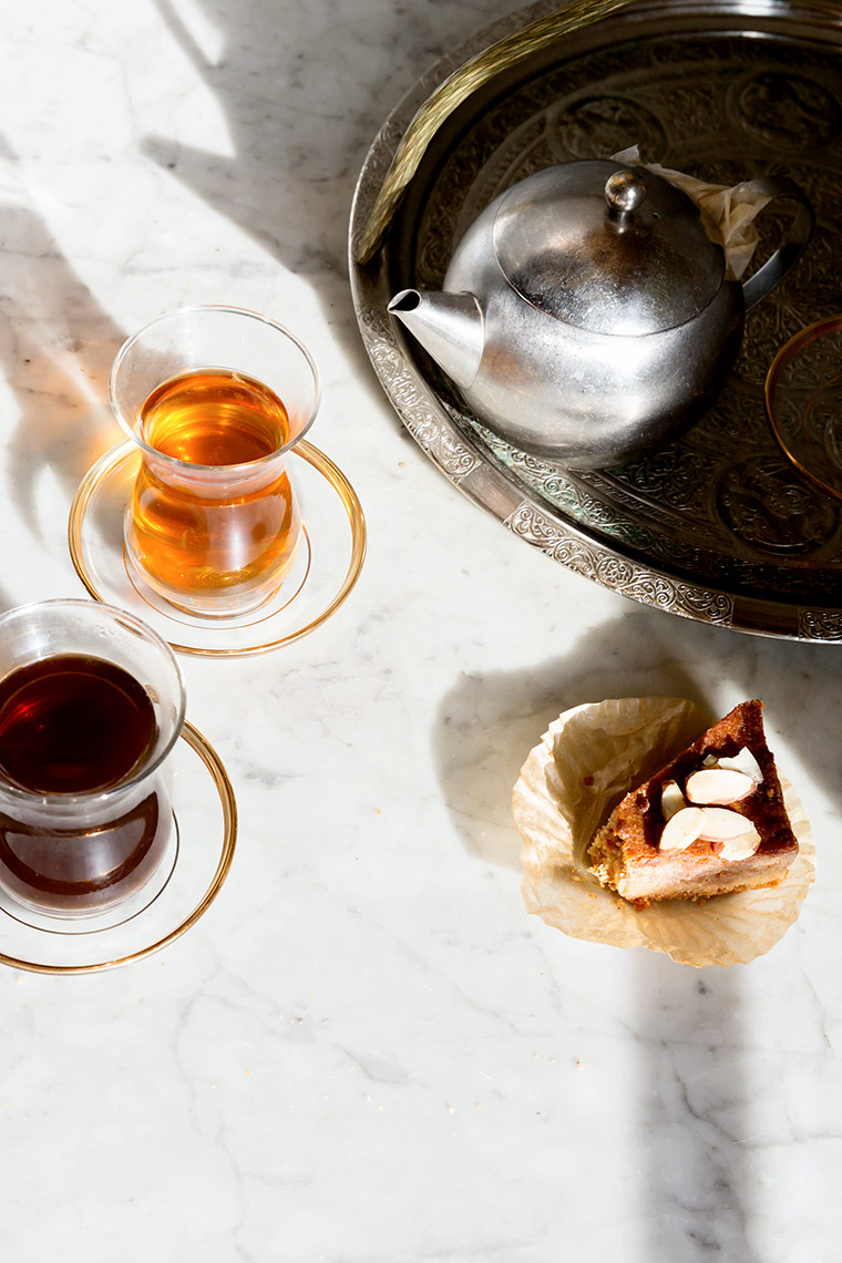 Kristin Teig Photography | Tea and dessert at Sofra Bakery