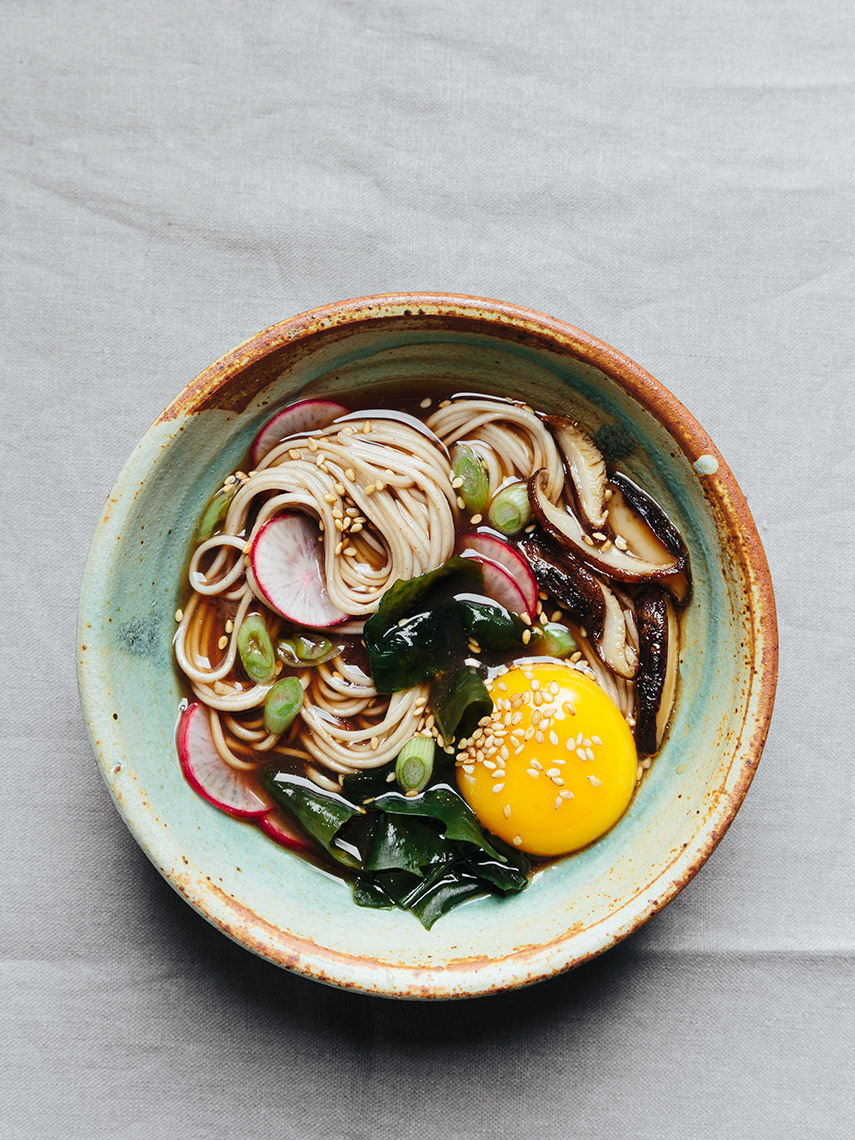 Kristin Teig Photography | Soba noodles with raw egg